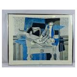 Georges Braque 'Still Life: Le Jour' Framed Print