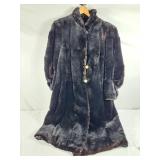 Real Fur Vintage Ladies Jacket - Vintage Buttons