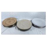 44 Decorative Charger plates