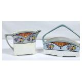 Vintage Noritake Lustreware Creamer & Sugar