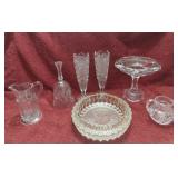 Vintage Heavy Glass Ashtray, Vintage 1979 Goebel