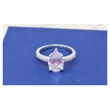 Stunning Size 8 Tear Drop Ring.