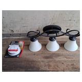 Tri light and kidde ceiling smoke alarm