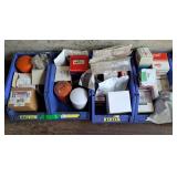 7 bin and box of assorted oil filters, Briggs