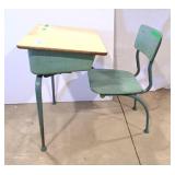 Vintage elementary school desk