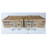 24 Coors Banquet Beer Glasses