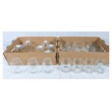10, 16oz glasses & 19 glasses
