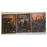 3 Warhammer Codex books: Beasts of Chaos, Storm