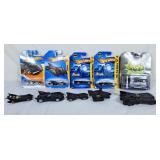5x Sealed Hotwheels Batmobiles and 5x Opened