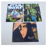 Print Copies of Autographed Star Wars Images-