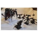 Painted Warhammer models. 8 completed Warhammer