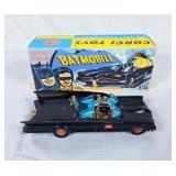 1966 Corgi Batmobile with Batman and Robin