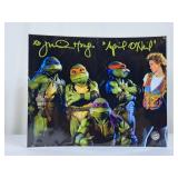TMNT Autographed Image by Judith Hoag 'April