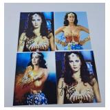 Print Copies of Autographed Wonder Woman Images -