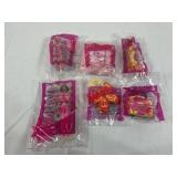Sealed 2002 McDonalds Barbie Happy Meal Toys 1-6