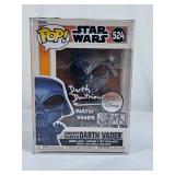 Autographed Funko Pop - Concept Series Darth
