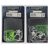 2x Warhammer 40K NECRON IMMORTAL Metal Miniature