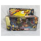 Johnny Lightning, Marvel 4 Car Box Set 1/64 Scale
