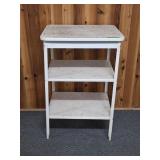 3 tier metal storage shelf. 24' l x 20' w x 36' h