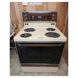 Electric Moffat Stove. 30' l x 27' d x 48 1/2' h