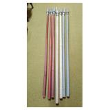 Seven 70' Decorative Spears