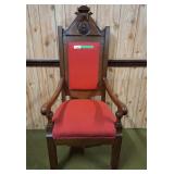 Bishop's Renaissance Revival Throne Chair
