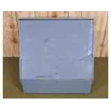 Homemade wooden easel. 20' l x 19 1/2' h
