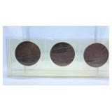 1980, 1982 and 1985 Canada One Dollar Coins