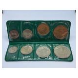 Irish Full Coin Set. Coins are from the Years