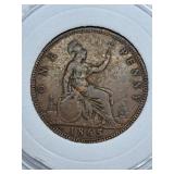1865 British Penny