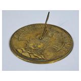 Vintage Brass Sundial