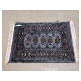 Wool Area Rug - 25"Wx38"L