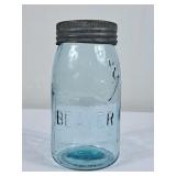 Vintage Beaver Canning Jar
