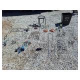 Large lot of garden decor