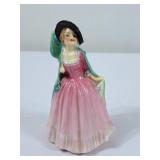 Royal Doulton "Mirabel" M.68 Note: Repair to Hat,