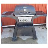 BBQTek propane BBQ. Grill is 25" l x 14" d