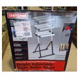 Craftsman height adjustable triple roller stand