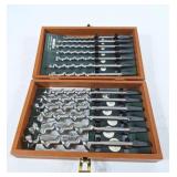 Irwin auger bits with case