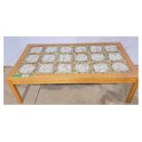Mid-Century tile top Coffee Table