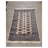 Area carpet by Kiran Carpets. 68" l x 38" w