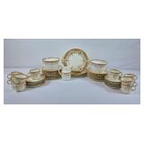Lovely Antique "Rena" Fine China - 58pcs