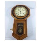 Spirit wall hanging clock. 16" w x 29" h