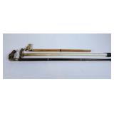 Brass Handle Canes - Horse & Cork Theme