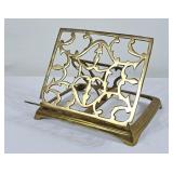 Brass Adjustable Book Holder