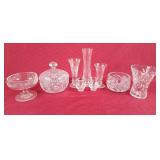 Crystal & Glass Vases & Candy Dishes