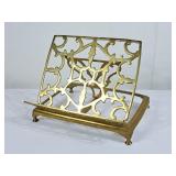 Adjustable Brass Book Stand
