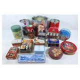 Assorted tins! Great for storage