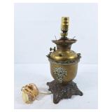 B&H electrified oil lamp