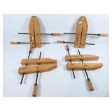 4 craftsman wood clamps
