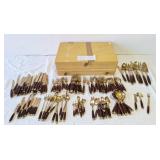 140 pc flatware set with box!